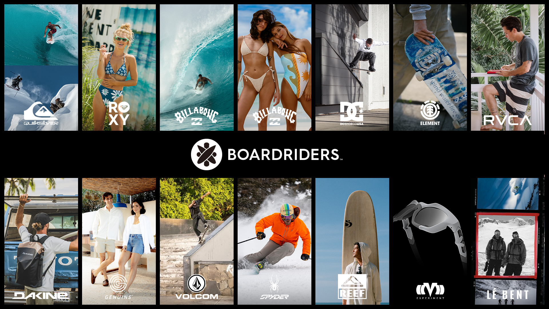 BOARDRIDERS — 展開ブランドビジュアル 1