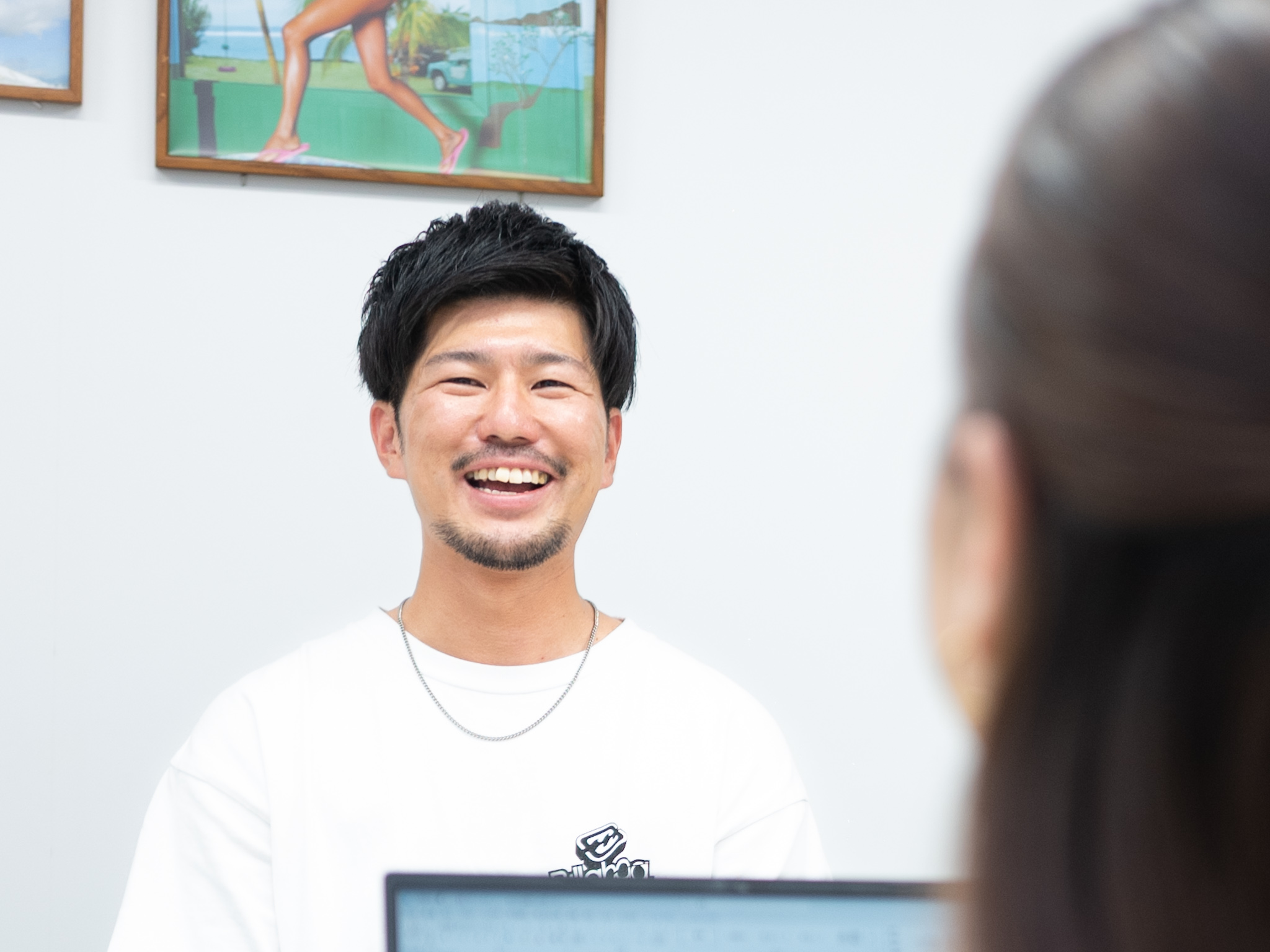 業務中の様子